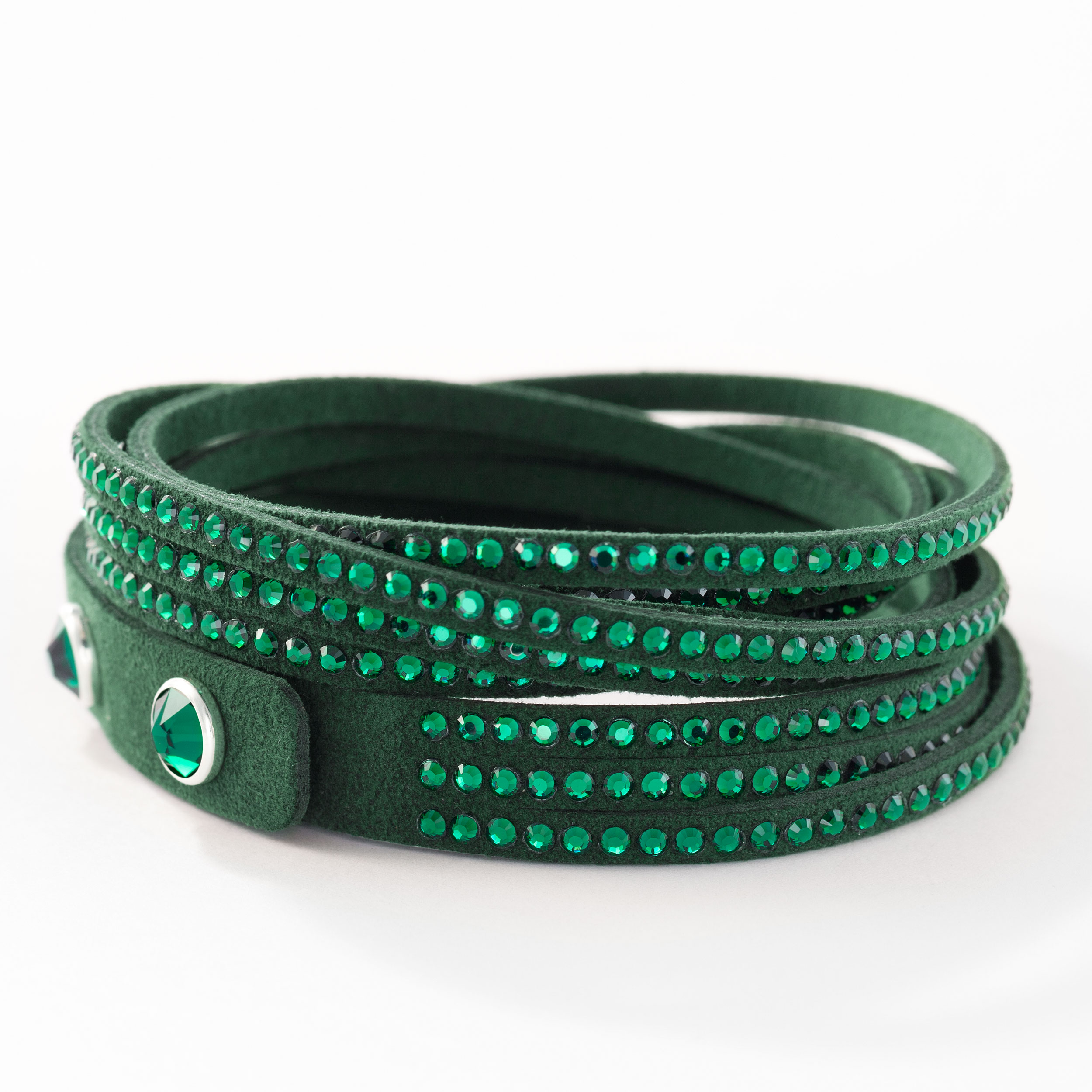 Wrap-Star Bracelet, Green