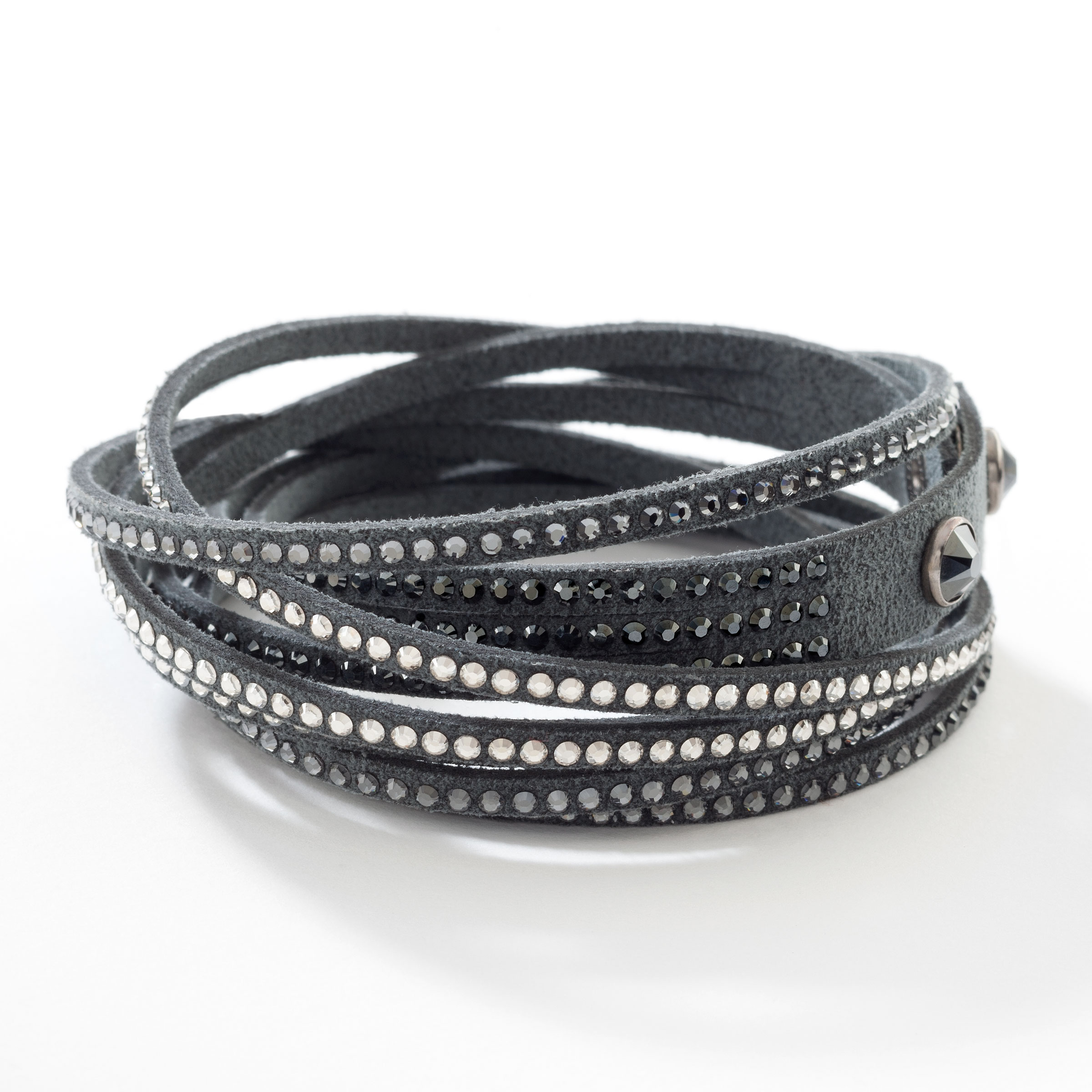 Wrap-Star Bracelet, Dark Grey