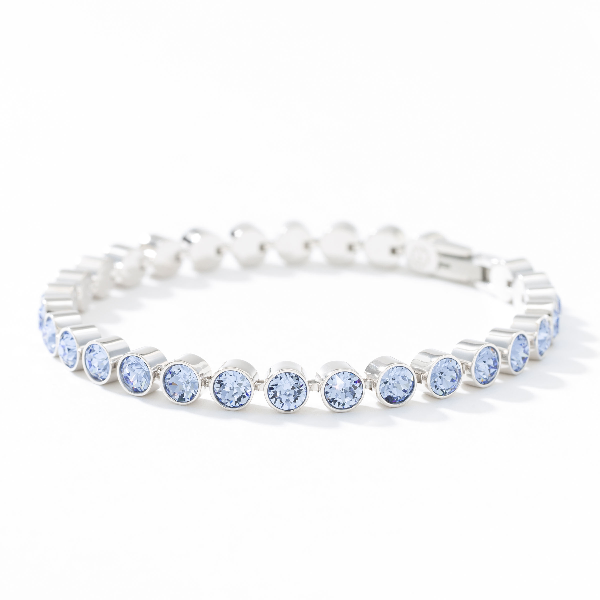 Mini Ice Bracelet, Light Sapphire