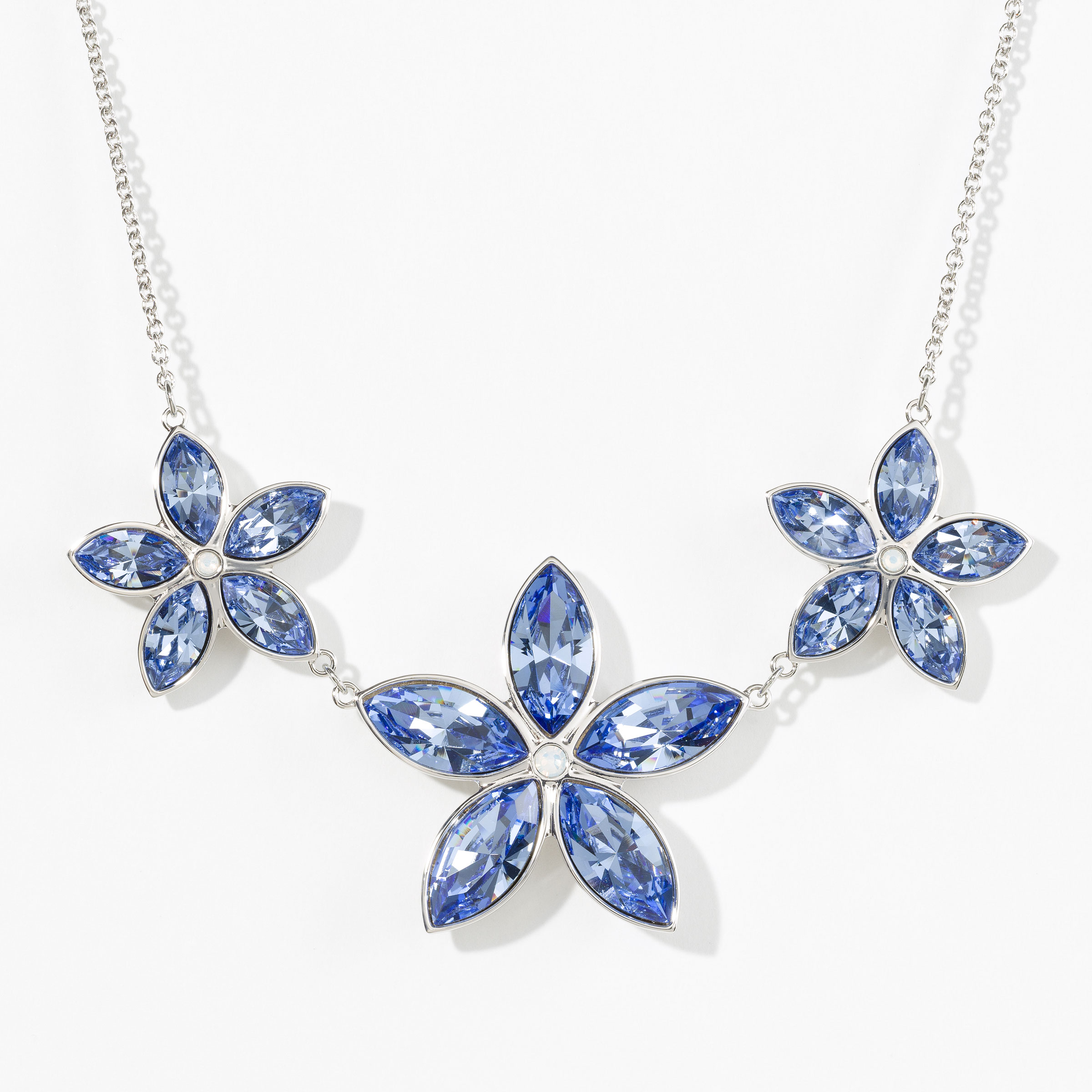 Blue Blooms Necklace
